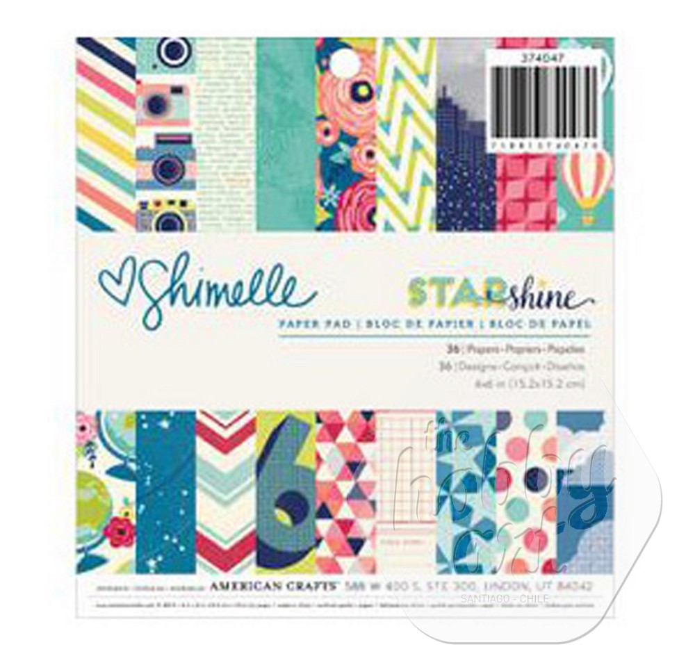 Papel Shimelle Starshine 6X6"