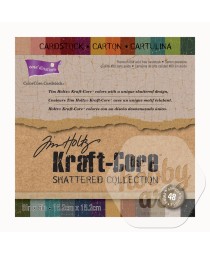 Papel Kraft-Core Shattered Collection 6x6"