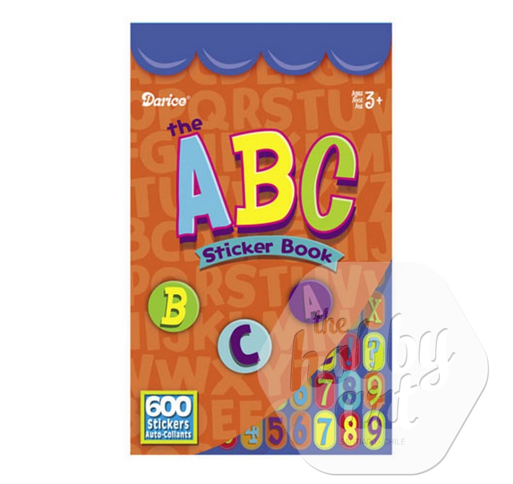Sticker Book ABC Numbers